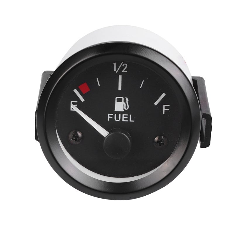 Electric Fuel Gauge Car Fuel Level Gauge - Sturdy Durable Lighted Oil Meter Gauge with Installing Accessories for Automobile - Image 2