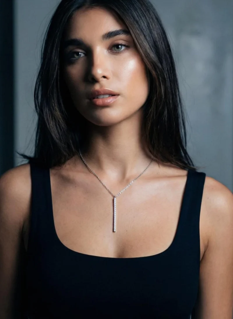 AMIE Dubai  Necklace w/stones for Women | Best Price UAE