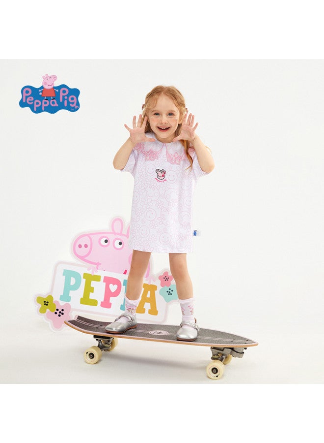 Peppa Pig Girls Dresses New Summer Baby Princess Dress High-end Children's Dress - Image 5