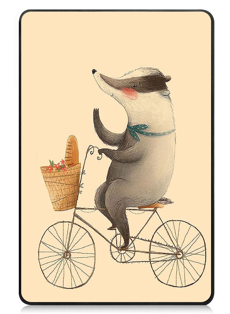 Theodor Protective Flip Case For Huawei MatePad 11.5 S (2024) With Trifold Stand Auto Wake Sleep Shockproof Cover Mouse cycling - Image 1