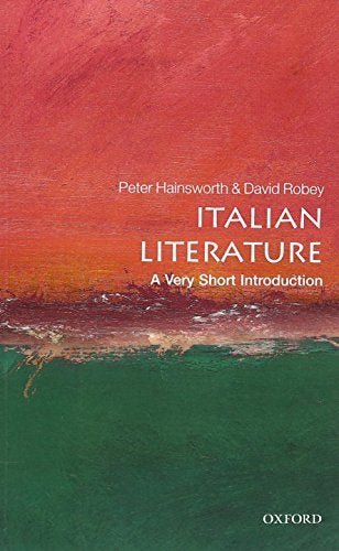 Italian Literature A Very Short Introduction 