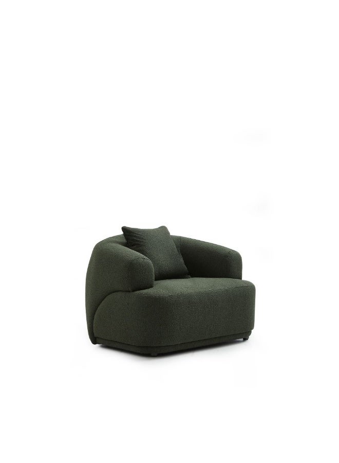Baytonia Roland single sofa - olive - Image 3