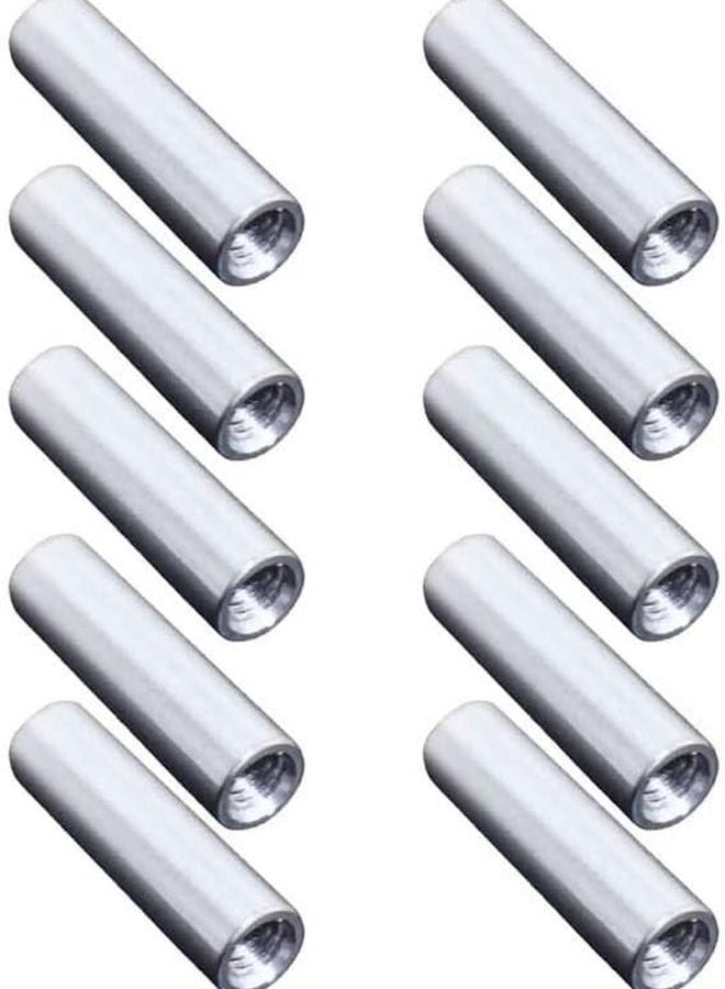 M3 5 Stainless Steel Screw Rod Studs 10 Pieces 5MM 6MM Diameter Knife Handle Fastening Size X Small - Image 2