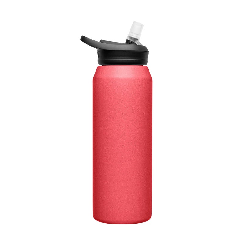 CamelBak eddy+ Water Bottle with Straw 32oz - Insulated Stainless Steel  Wild Strawberry - Image 4