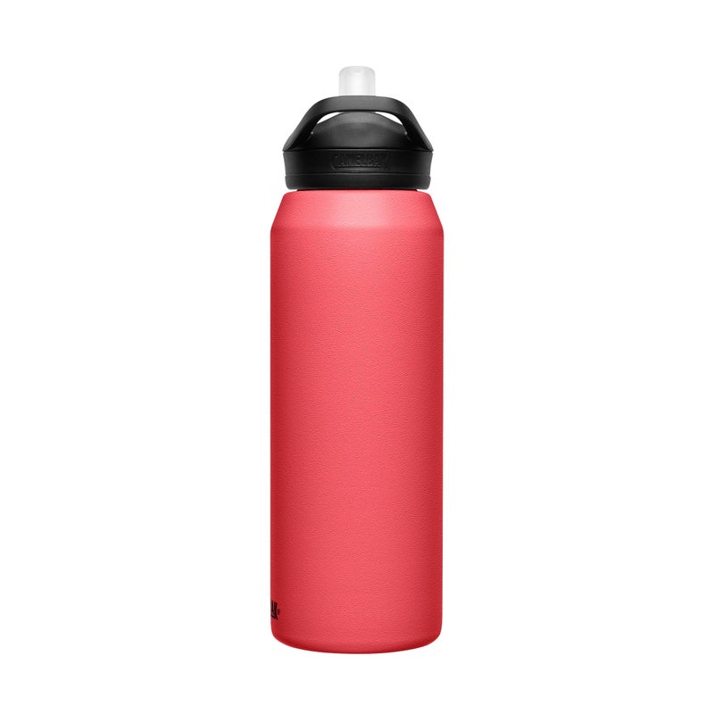 CamelBak eddy+ Water Bottle with Straw 32oz - Insulated Stainless Steel  Wild Strawberry - Image 5