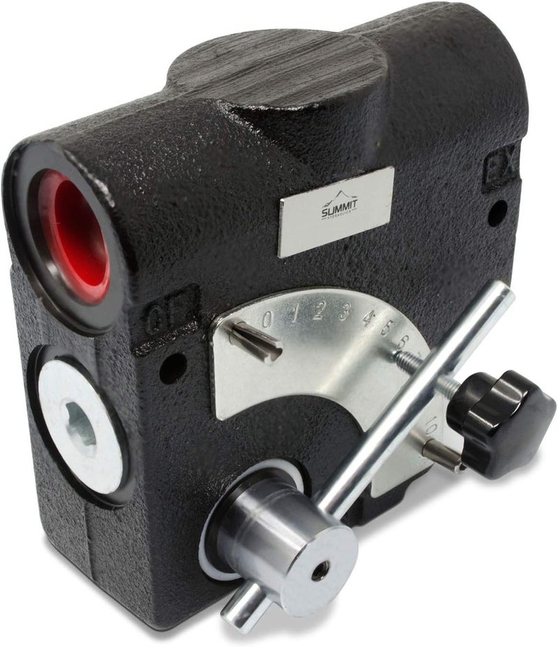 Summit Hydraulics Hydraulic Adjustable Variable Flow Control Valve, 0-30 GPM, #12 SAE Ports - Image 3