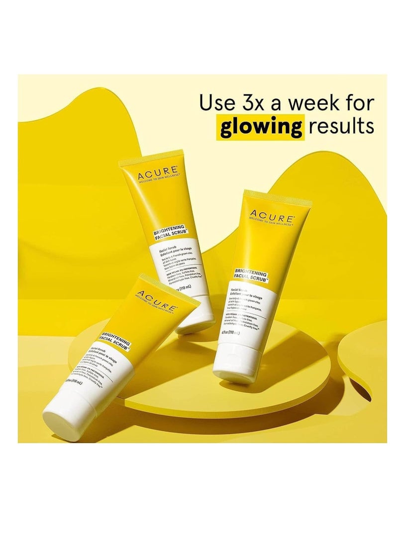 Acure Brightening Facial Scrub 118ml - Image 4