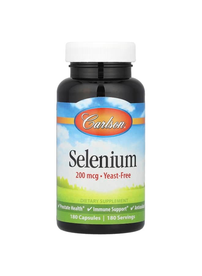 Carlson Selenium, 180 Capsules
