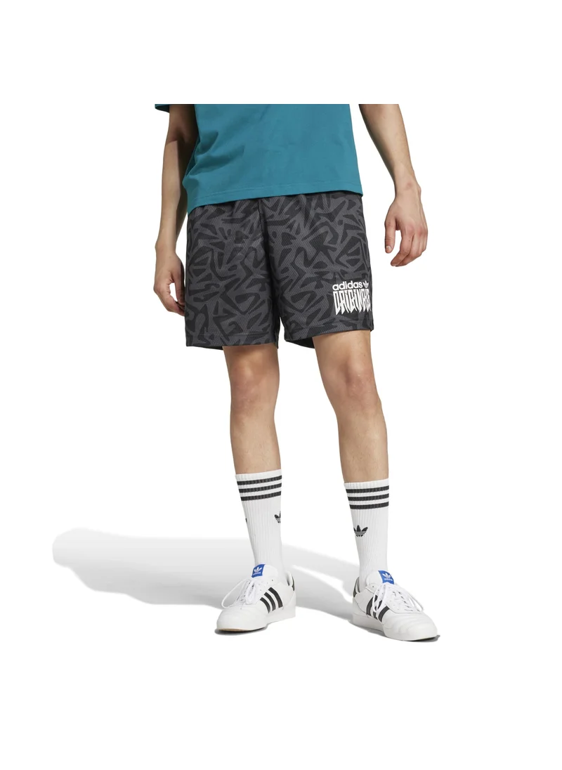 اديداس adidas AOP SHORTS Grey Originals Men SHORTS