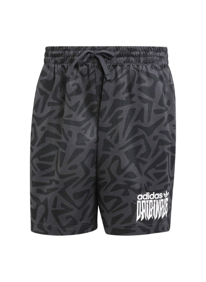 Adidas AOP SHORTS Grey Originals Men SHORTS  - Image 1