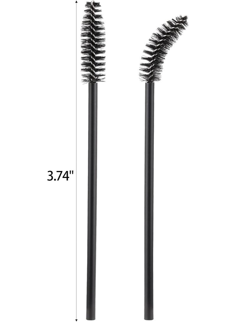 300 Pcs Disposable Mascara Wands, Eyelash Extension Spoolie Brushes, Disposable Eyebrow Applicator Wands for Lash & Brow Makeup - Image 2