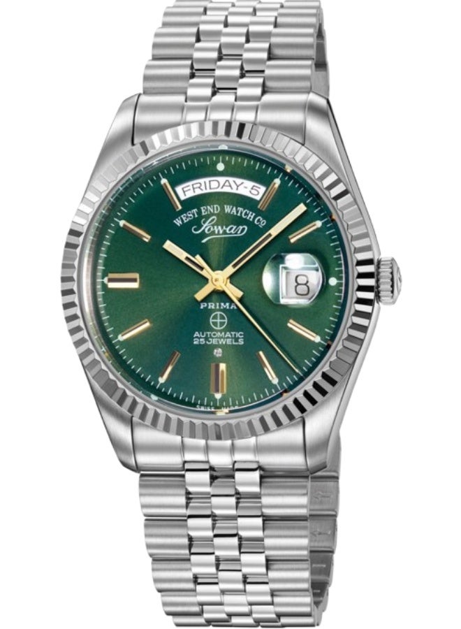 West End Watch Co Automatic Analog Men's Luxury Stainless Steel Wrist Watch Classic and Swiss Made - Image 1