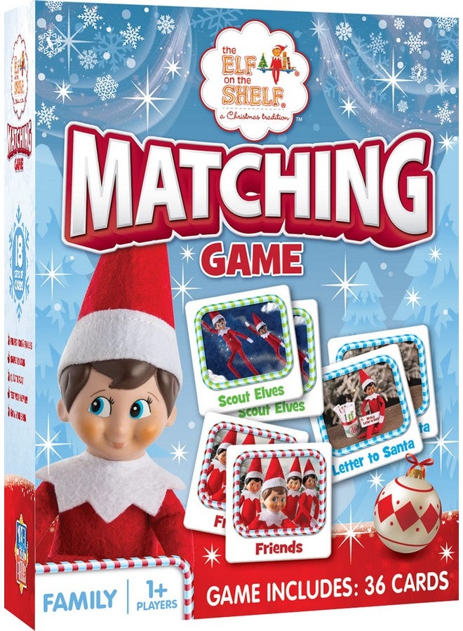 MasterPieces MasterPieces Officially Licensed Elf on The Shelf Picture Matching Card Game for Kids and Families - Image 1