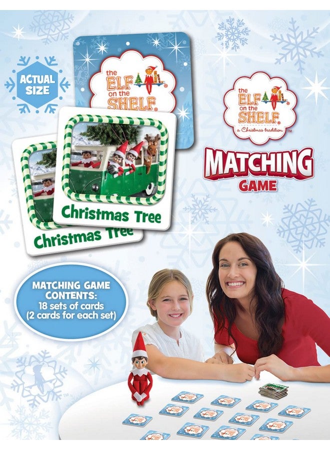 MasterPieces MasterPieces Officially Licensed Elf on The Shelf Picture Matching Card Game for Kids and Families - Image 3