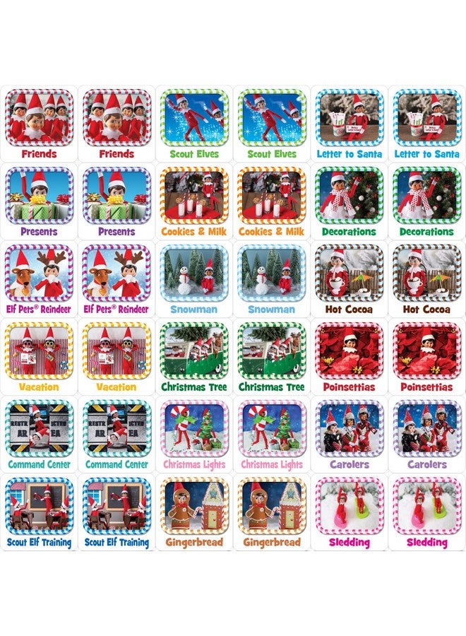 MasterPieces MasterPieces Officially Licensed Elf on The Shelf Picture Matching Card Game for Kids and Families - Image 2