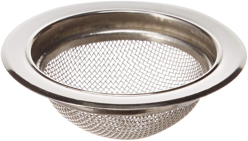 Skywalk Stainless Steel Sink Kitchen Drain Basin Basket Filter (Silver) - Image 2