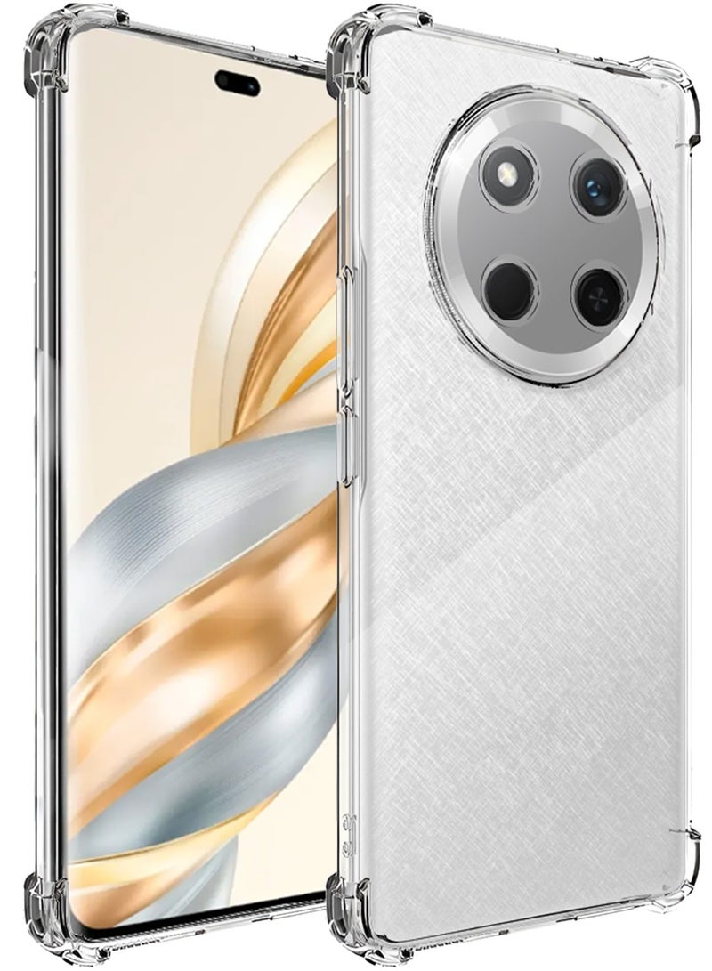 CATANES Gorilla Shockproof Clear TPU Case Cover for Honor X6O Pro 5G – Air Cushion Corners & Raised Camera Guard - Image 3