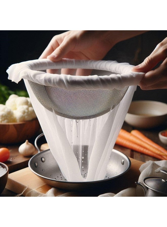 Bague Strainer Cheese Cloth for Kitchen 1 Meter Muslin Unbleached Cotton for Straining Grade 100% Cotton Fabric Reusable ((1 X 1.25 Meter)) - Image 4