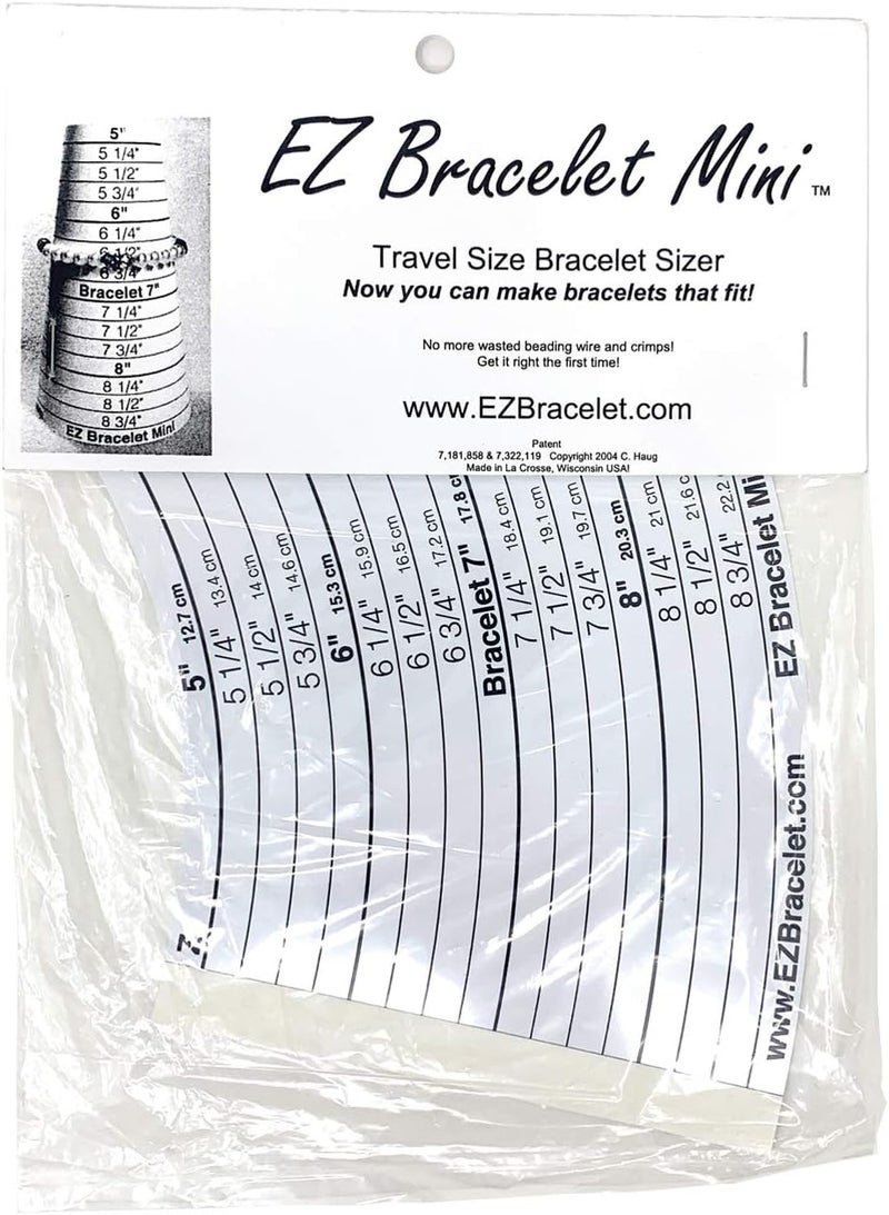 Eurotool EZ Bracelet Sizer Mandrel - Travel Size for Jewelry Making - Image 2