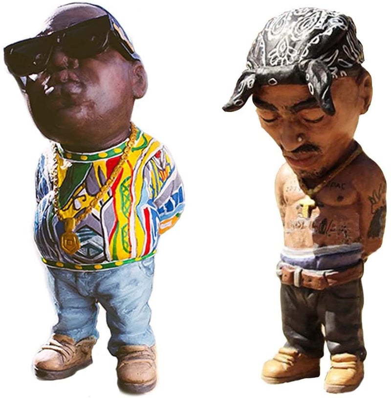 Legend Commemorative Hip Hop East Coast Rap God Decoration Peculiar and Interesting Rap Music Star Resin Sculptures Best Rapper Resin Ornament Home Decor