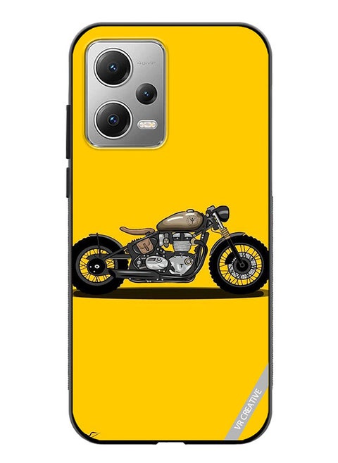 Protective Case Cover For Xiaomi Redmi Note 12 Bike Design Multicolour