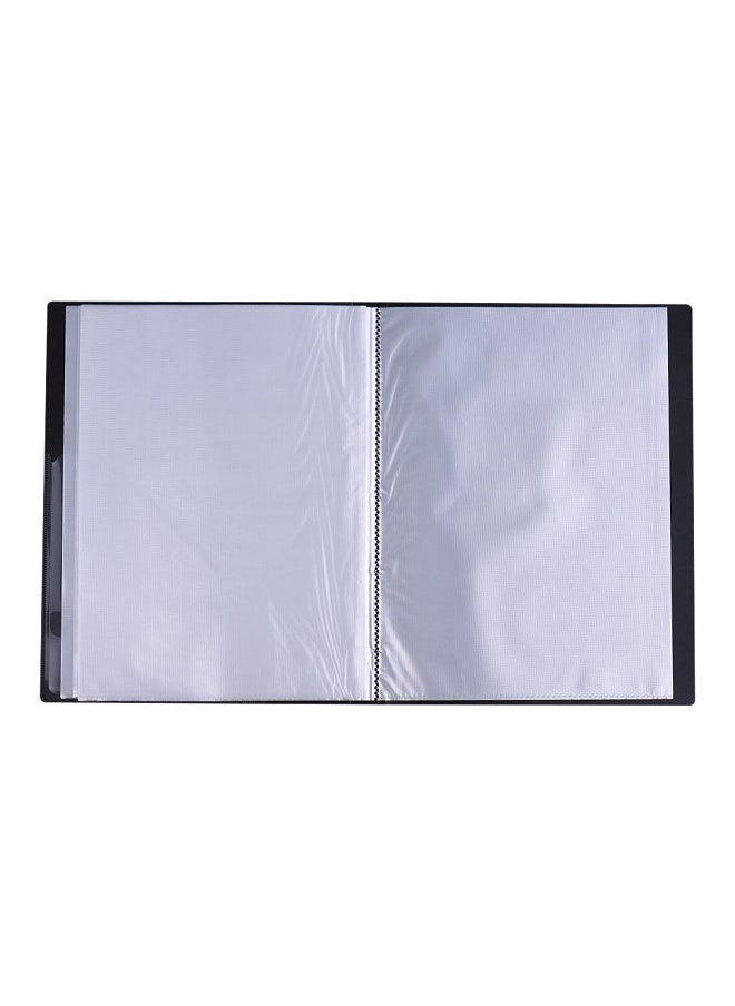 Music Sheet Score File Paper Documents Storage Folder Holder Plastic A4 Size 40 Package Pockets