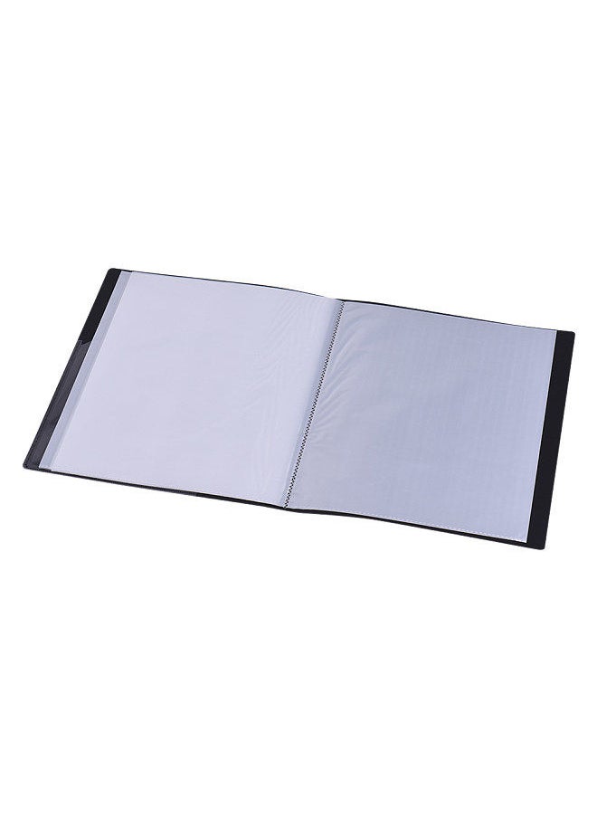 Music Sheet Score File Paper Documents Storage Folder Holder Plastic A4 Size 40 Package Pockets