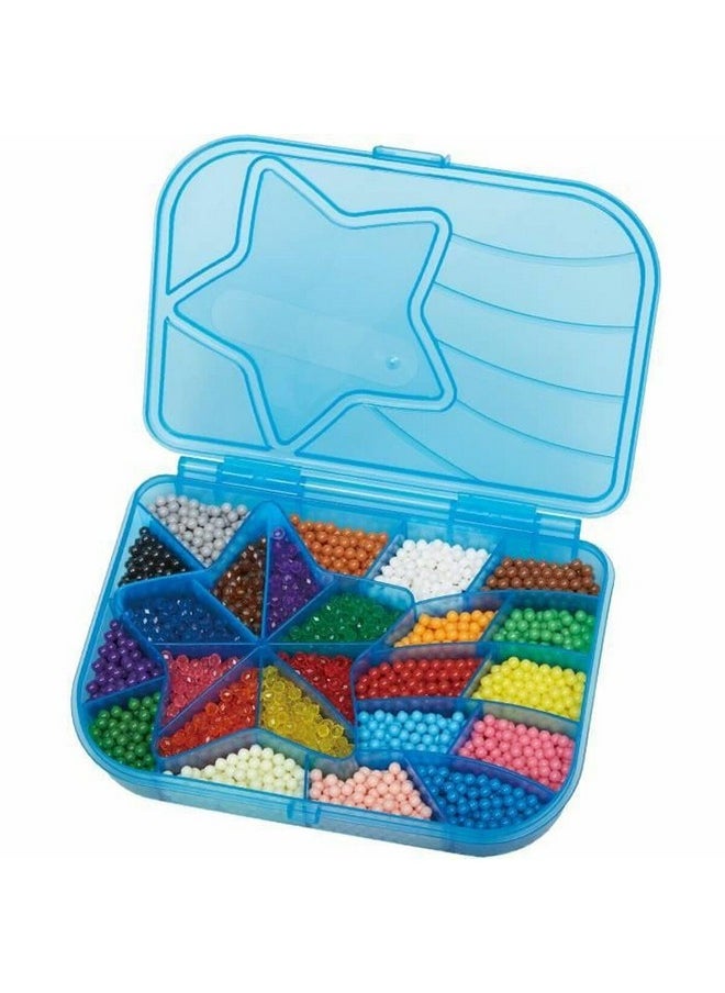 Aquabeads - Aquabeads Mega Bead Set - Arts & Crafts Bead Refill Kit for Children Ages 4+ - Includes Over 2,400 Beads and Shooting Star Storage Case - Image 1
