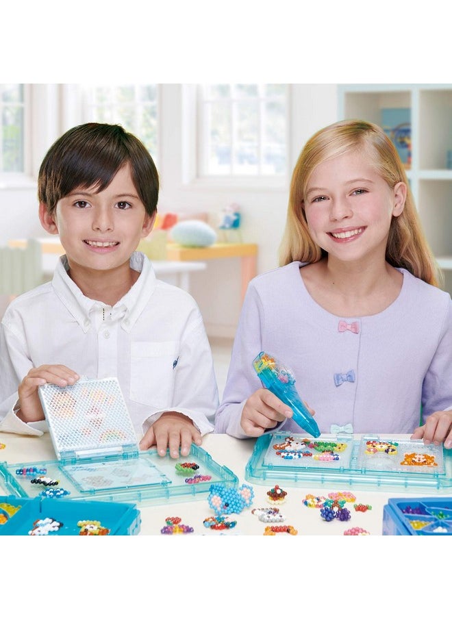 Aquabeads - Aquabeads Mega Bead Set - Arts & Crafts Bead Refill Kit for Children Ages 4+ - Includes Over 2,400 Beads and Shooting Star Storage Case - Image 1