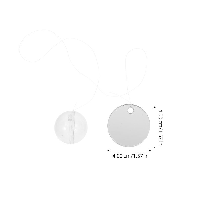 🐾 مرايا بتصميم عائم ديكوري لإكسسوارات حوض السمك - Image 3