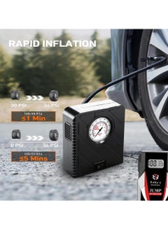 Toby's Jump Starter With Compressor For Cars 6000mAh And 22.2WH Power Bank For Electronic Devices  - Image 3