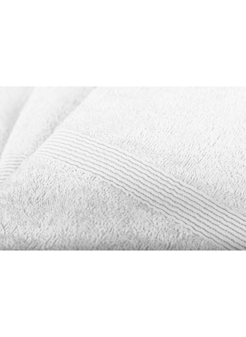 Signoola Face towel Set Of 3 Pcs 60 x 40 cm White Scot Solid , 100% cotton.