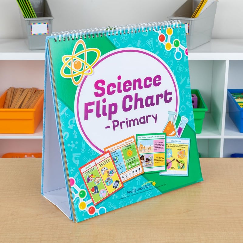 Really Good Stuff Science Flip Chart Primary - Image 1