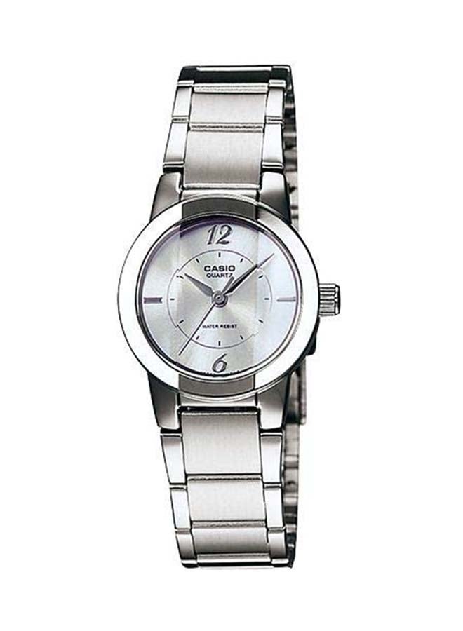 CASIO Women Stainless Steel Analog Wrist Watch LTP-1230D-7CDF Silver - Image 1