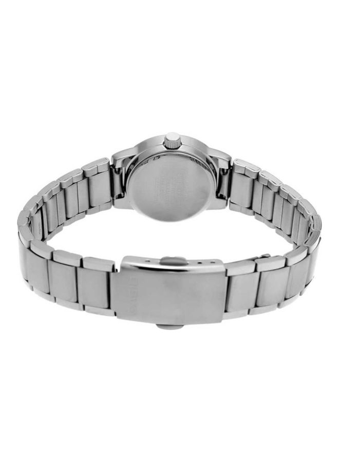 CASIO Women Stainless Steel Analog Wrist Watch LTP-1230D-7CDF Silver - Image 2