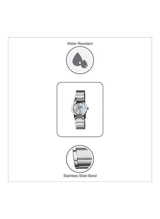 CASIO Women Stainless Steel Analog Wrist Watch LTP-1230D-7CDF Silver - Image 5