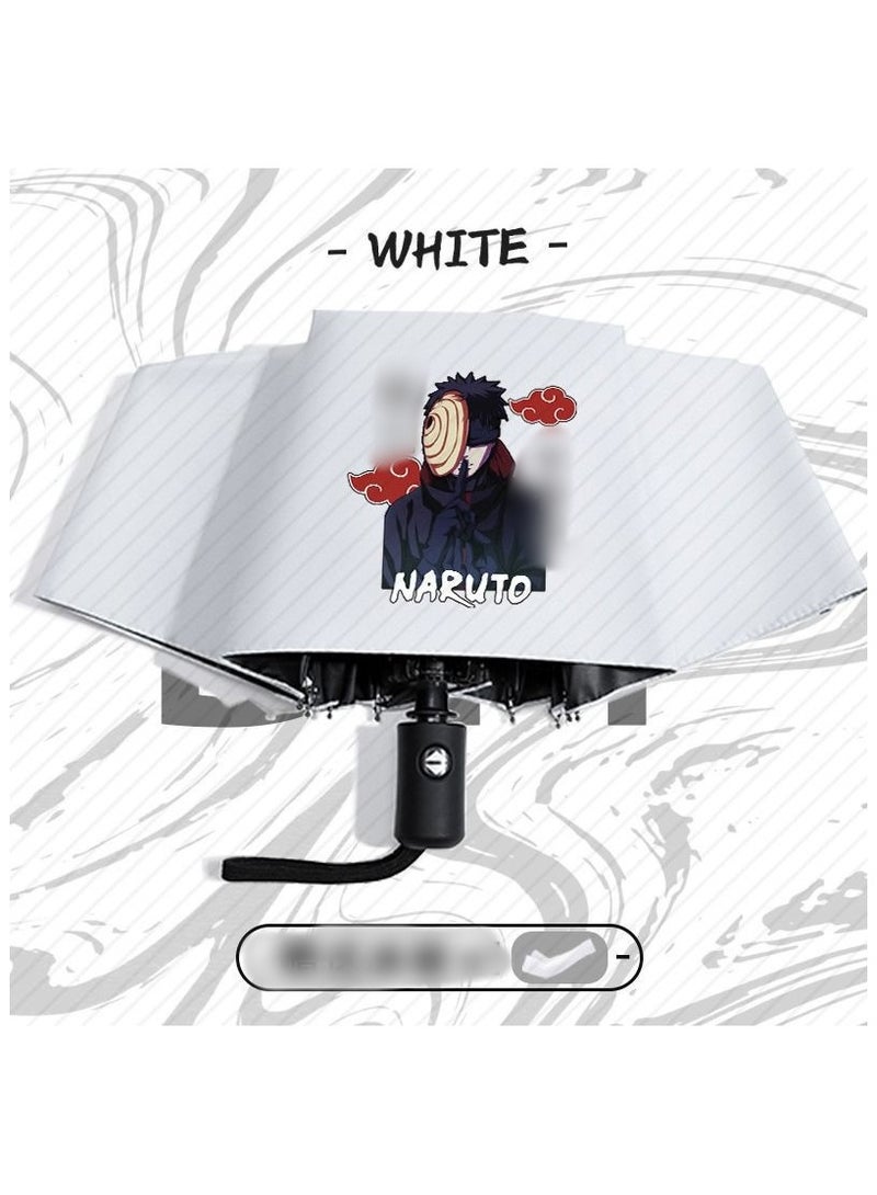 KUYING New Naruto Automatic Folding Sunscreen Umbrella 