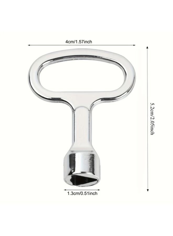 4 قطع مثلث مربع مفتاح صليبي مجموعة وجع مقبس لخزانة التحكم صندوق عداد الغاز الكهرباء - Image 3