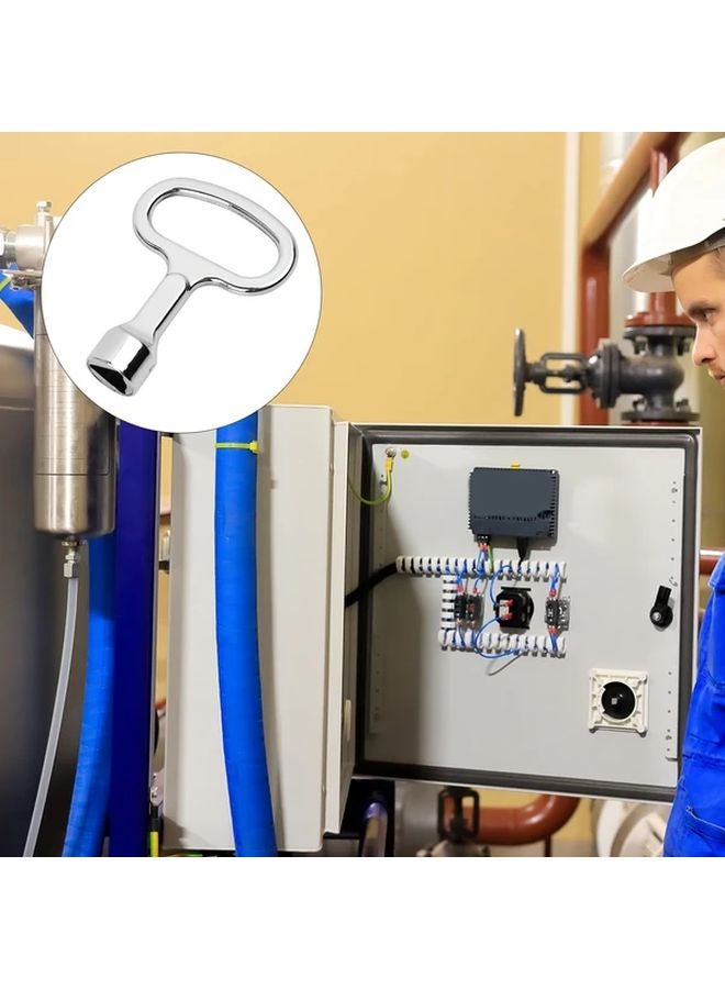 4 قطع مثلث مربع مفتاح صليبي مجموعة وجع مقبس لخزانة التحكم صندوق عداد الغاز الكهرباء - Image 5