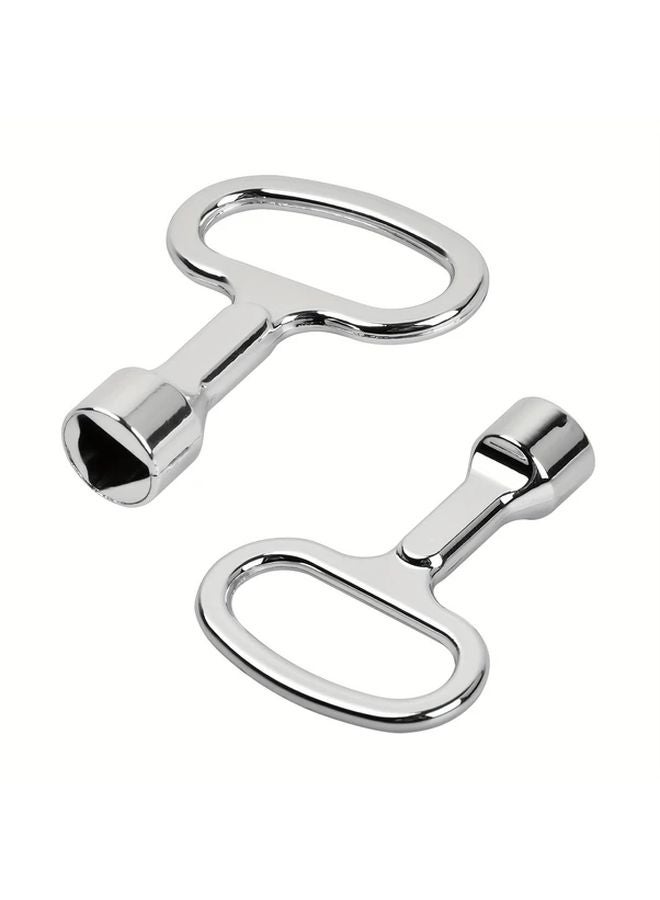 4 قطع مثلث مربع مفتاح صليبي مجموعة وجع مقبس لخزانة التحكم صندوق عداد الغاز الكهرباء - Image 4