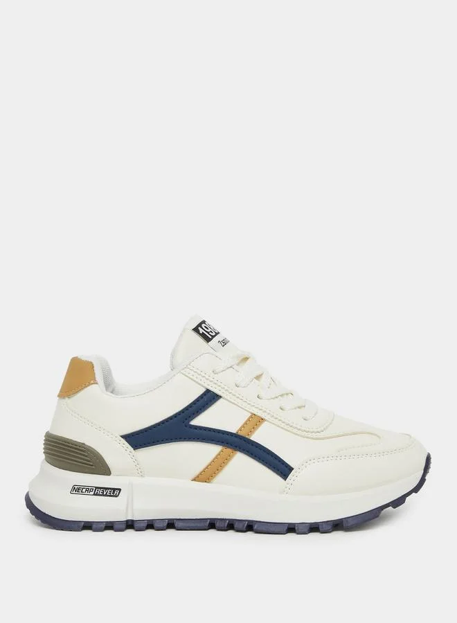 ستايلي Styli Chunky Sole Lace Up Sneakers