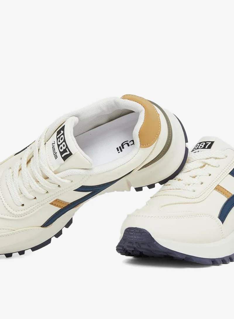 Styli Chunky Sole Lace Up Sneakers
