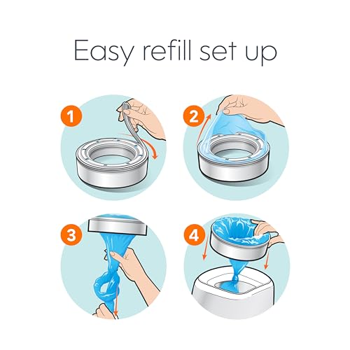 Playtex Diaper Genie Refill (810 Count Total - 3 Pack of 270 Each) - Image 4