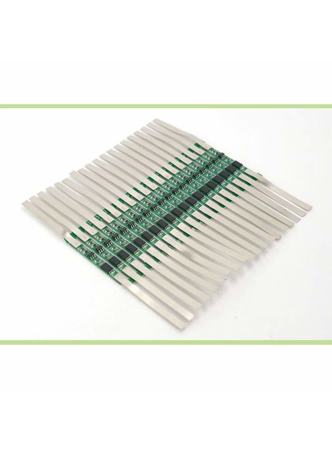 KOOBOOK 10pcs 3A BMS Protection Board with Solder Belt for 1S 3.7V 18650 Li-ion Lithium Battery Cell Kit - Image 5