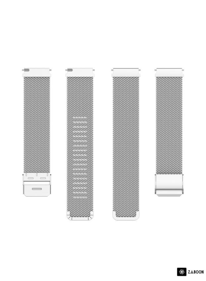 سوار ساعة شبكي من الفولاذ المقاوم للصدأ مقاس 19 مم - Image 2