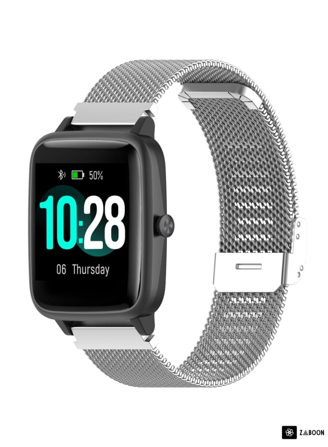 سوار ساعة شبكي من الفولاذ المقاوم للصدأ مقاس 19 مم - Image 1