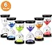 EMDMAK Sand Timer Colorful Hourglass Sandglass Timer 1 min/3 mins/5 mins/10 mins/15 mins/30 mins Sand Clock Timer for - Image 2