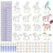 BONNYCO Unicorn Party Favors for Kids Painting Kit Pack 16 Goodie Bags Stuffers for Kids 35 48 Goody Bag Stuffers Pinata Classroom Prizes Return Gifts Birthday Girl Unicorn Party Supplies - Image 3
