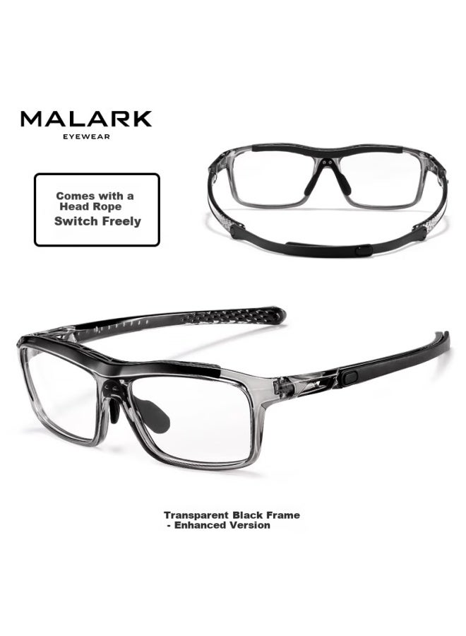 Morakot Morak Sports Anti-collision Anti-blue Light Anti-radiation Anti-fog Protective Goggles For Men Basketball Outdoor Football Running Cycling - Image 1
