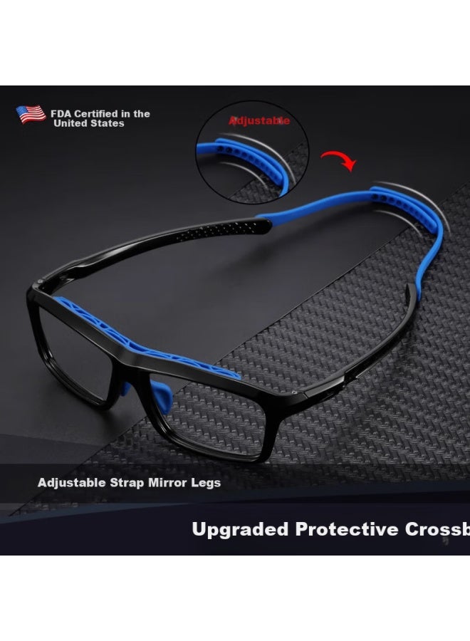 Morakot Morak Sports Anti-collision Anti-blue Light Anti-radiation Anti-fog Protective Goggles For Men Basketball Outdoor Football Running Cycling - Image 3